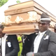 Image for article titled The viral Ghanaian pallbearers address COVID-19: "Stay at home or dance with us"